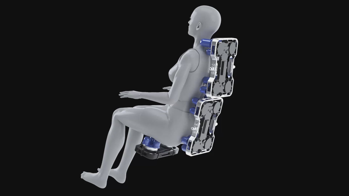 Load video: Serene Pro massage chair in motion