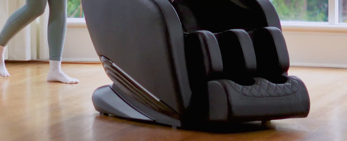 Load video: Serene Pro Zero-Gravity massage chair lifestyle video